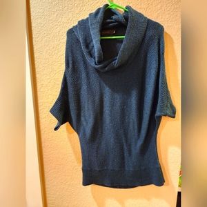 The Limited Cowl Neck drop shoulder short sleeve sweater